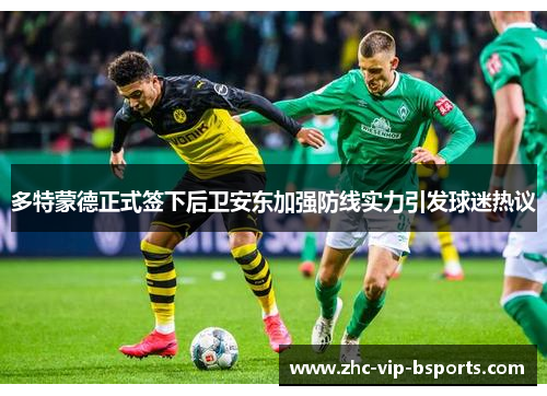 多特蒙德正式签下后卫安东加强防线实力引发球迷热议 多特蒙德正式签下后卫安东加强防线实力引发球迷热议
